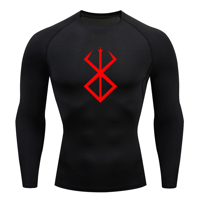 Men's Athletic Long Sleeved Shirt