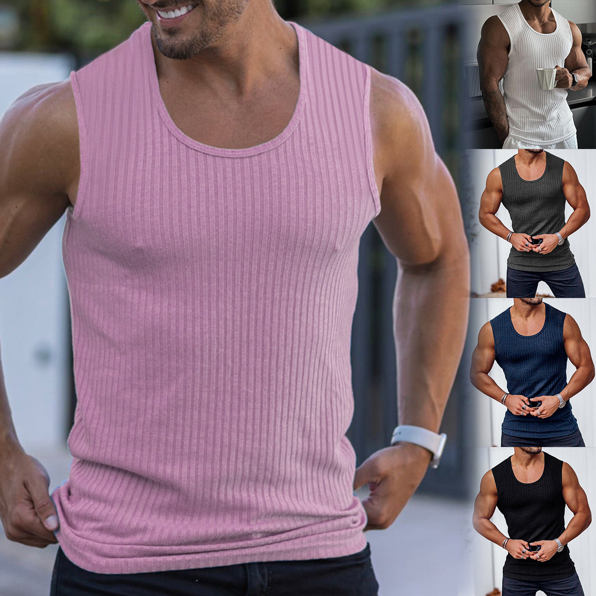 Men’s Athletic Retro Tank Top