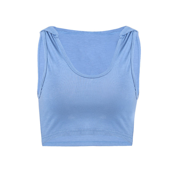 Women's Yoga Top with Hoodie