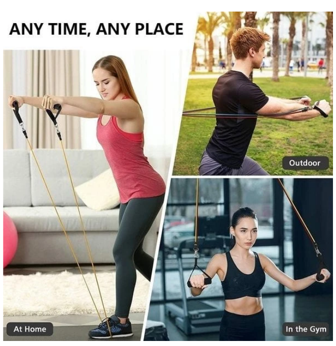 Resistance Bands with Handles