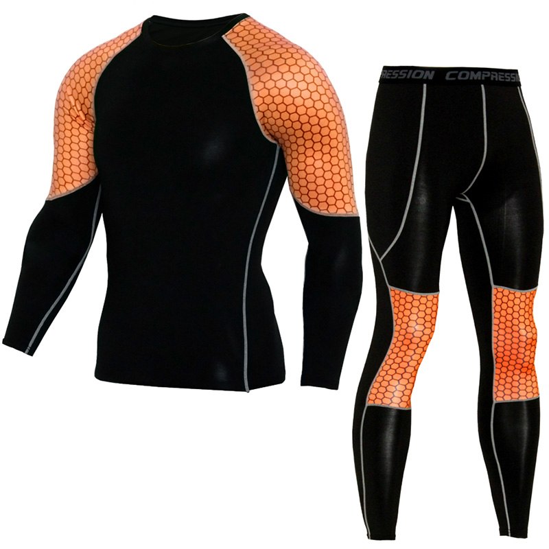 Men's Top and Bottom Athletic Wear Set