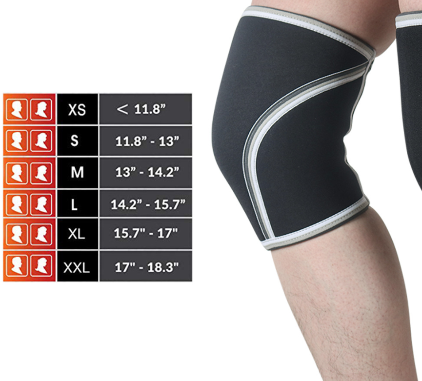 7mm Thick Compression Knee Sleeves