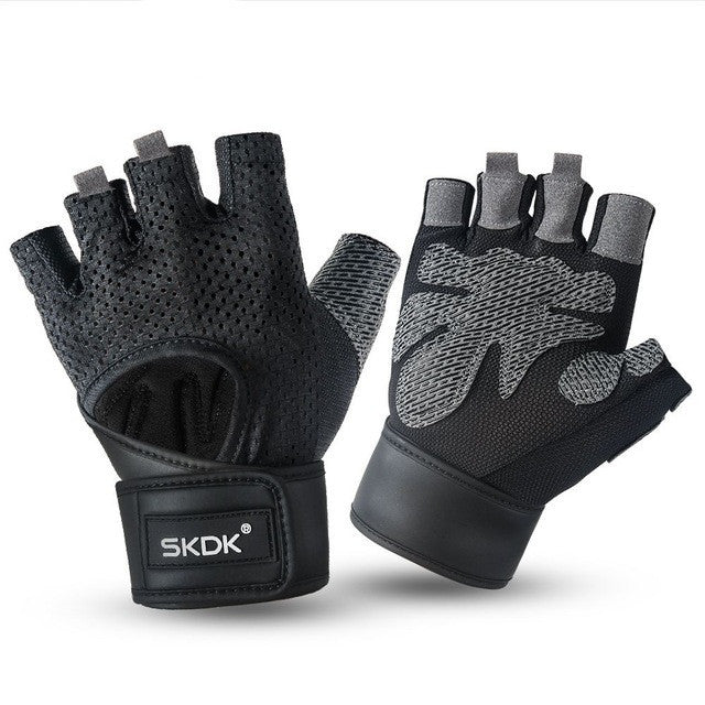 Half Finger Weightlifting Gym Gloves