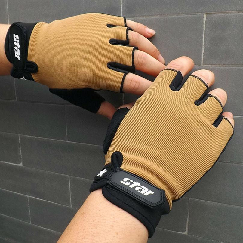 Half Fingered Weightlifting Exercise Gloves