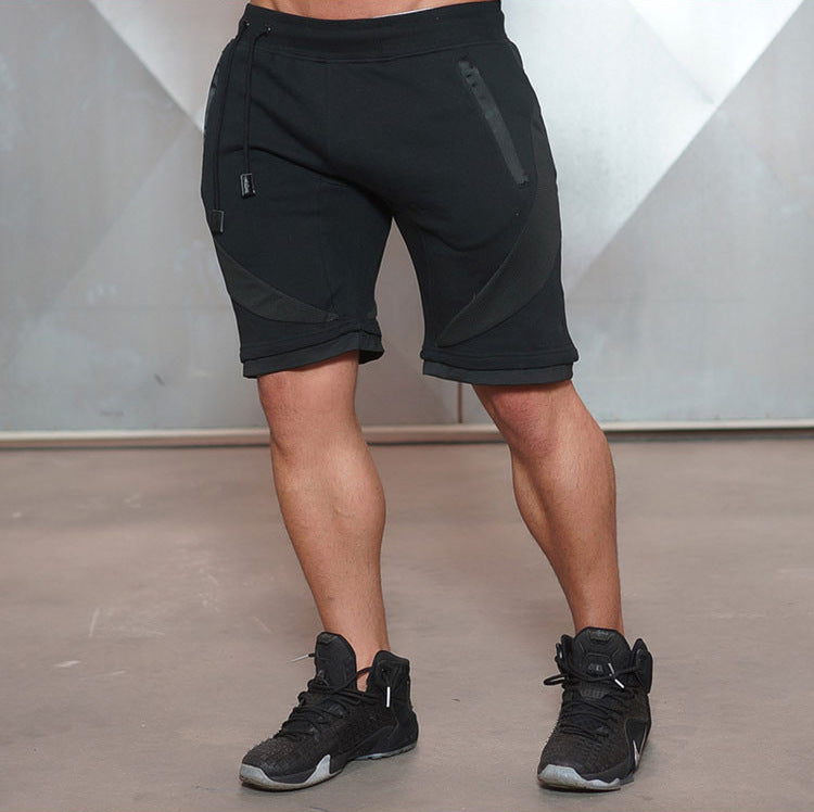 Men’s Athletic Cotton Shorts With Pockets