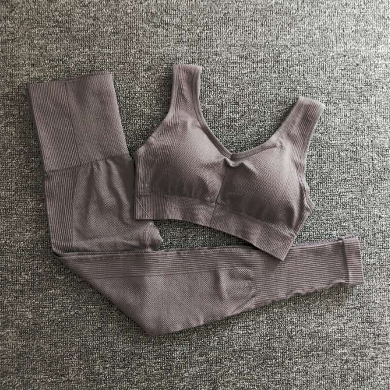 Women’s Top And Bottom Yoga Set