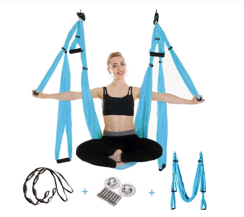 Yoga Pilates Hanging Back Stretching Hammock