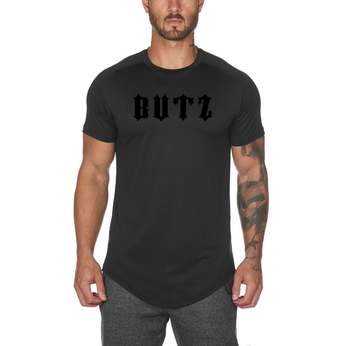 Men's Athletic Short Sleeved Shirt