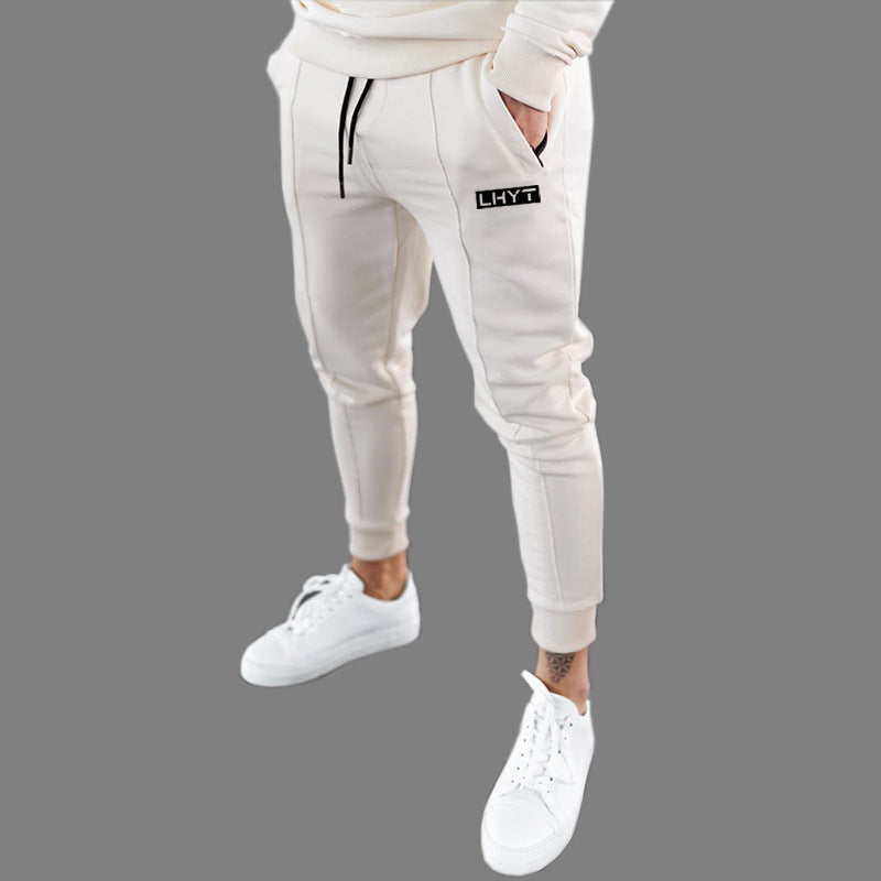 Men’s Athletic Fitted Pants with Pockets