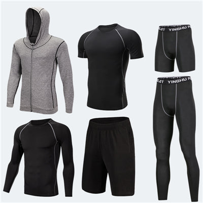 Men's Top and Bottom Athletic Wear Set