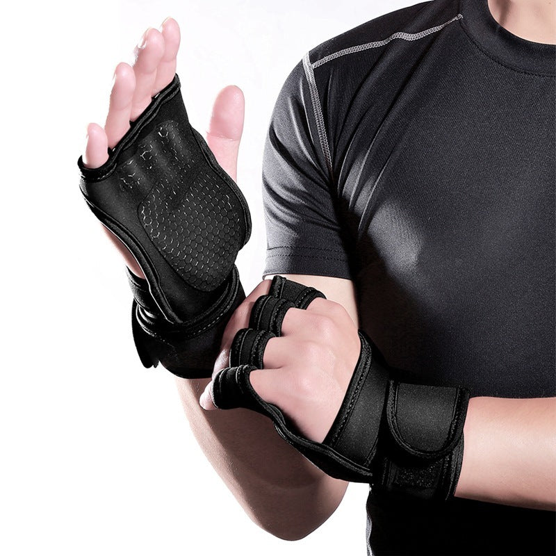 Half Finger Weightlifting Gym Gloves