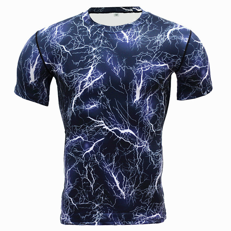 Men's Athletic Short Sleeved Shirt