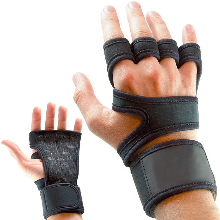 Half Finger Weightlifting Gym Gloves