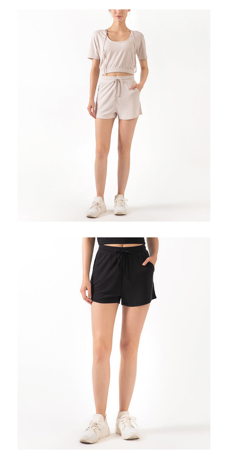 Women's Athletic Shorts with Pockets