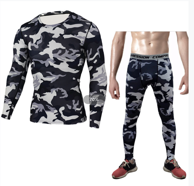 Men's Top and Bottom Athletic Wear Set