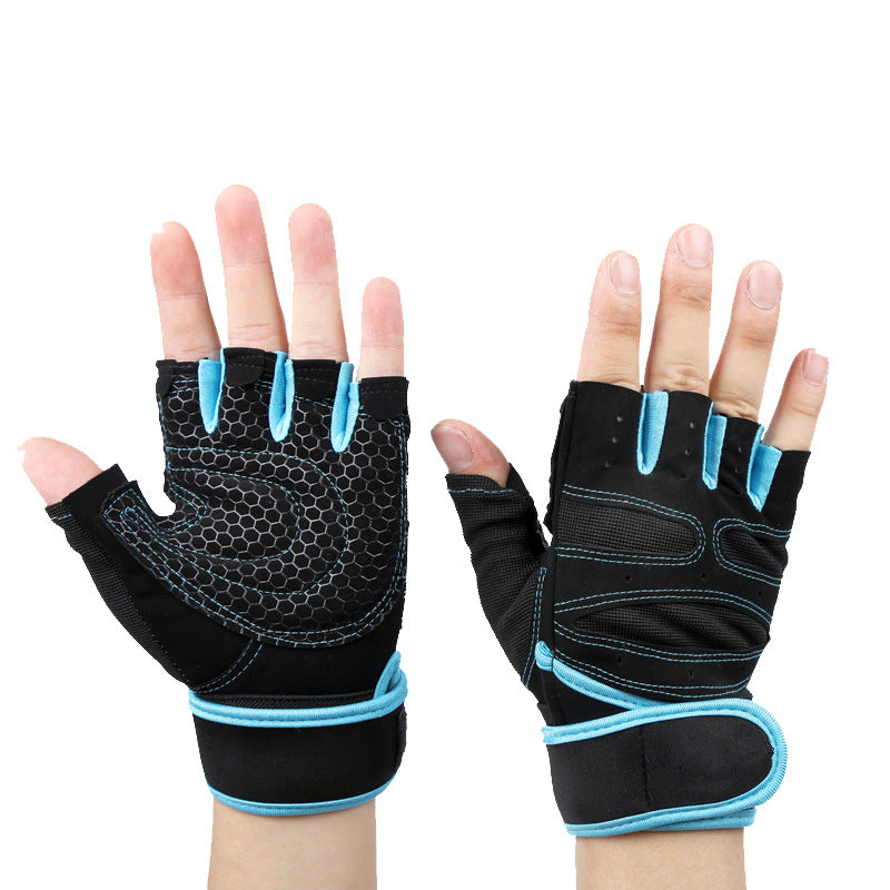 Half Finger Weightlifting Gym Gloves