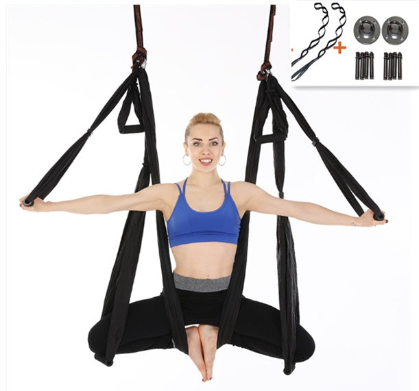 Yoga Pilates Hanging Back Stretching Hammock