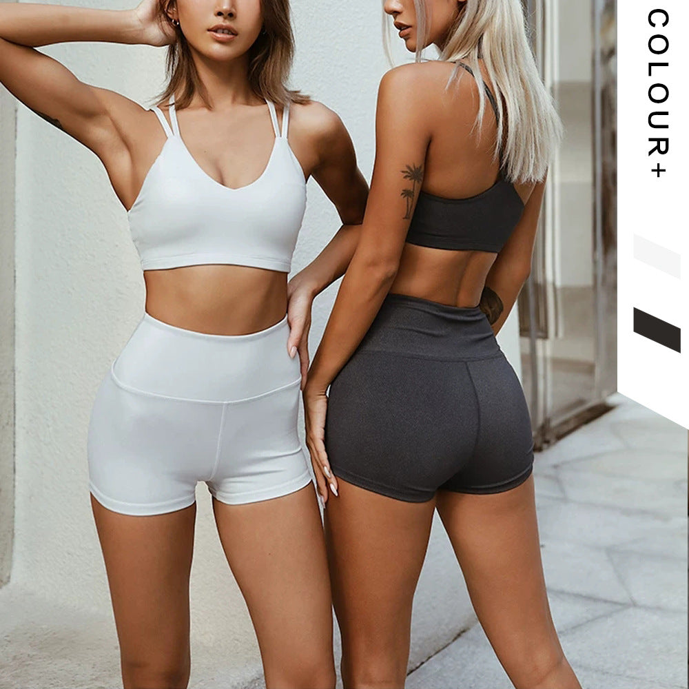 Women's Top and Bottom Yoga Clothing Set