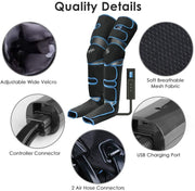 Pneumatic Leg Massager Promotes Blood Circulation