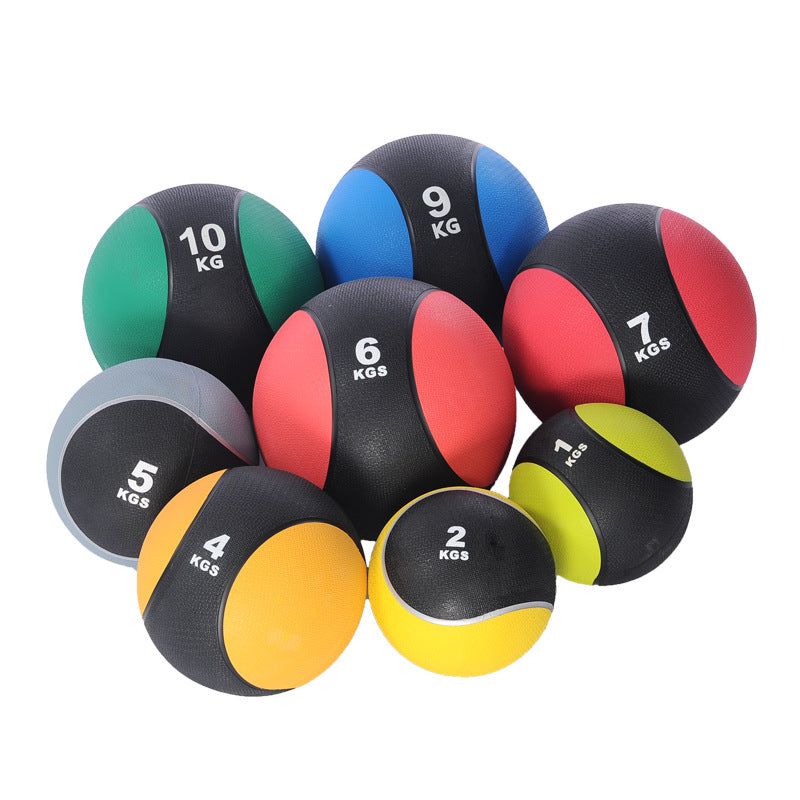 Weighted Solid Rubber Training Ball