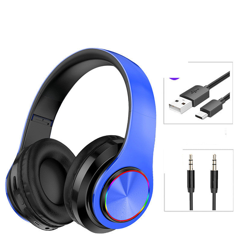 LED Wireless Bluetooth Headset