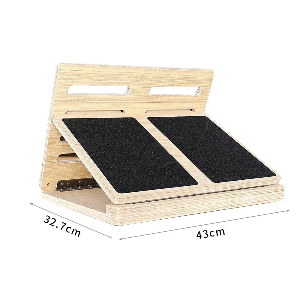 Calf Stretching Wooden Slant Board