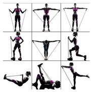 Resistance Bands with Handles