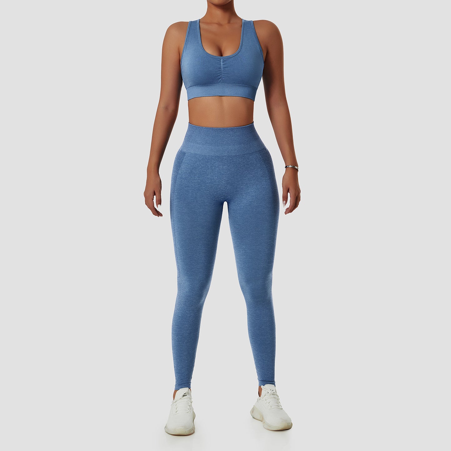 Women's Top and Bottom Yoga Clothing Set