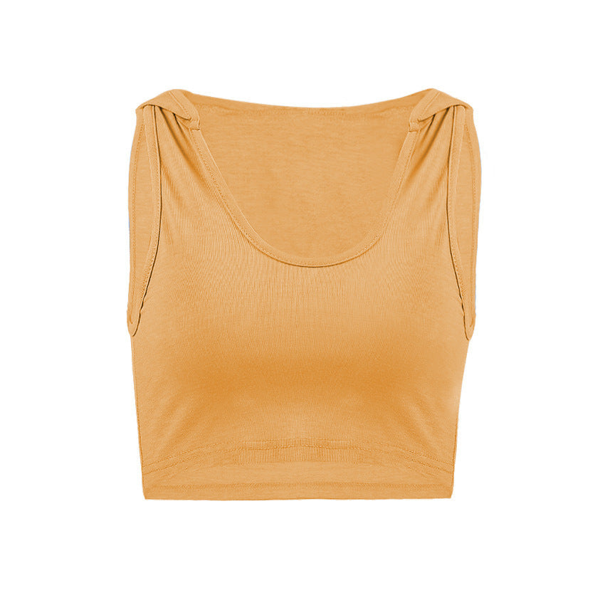 Women's Yoga Top with Hoodie