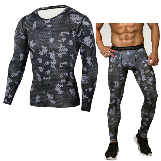 Men's Top and Bottom Athletic Wear Set