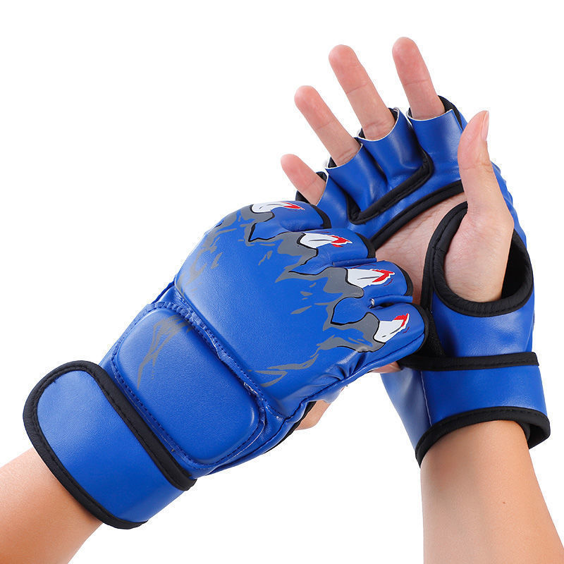 MMA Half fingered boxing gloves