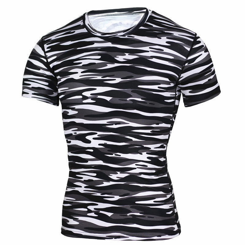 Men's Athletic Short Sleeved Shirt