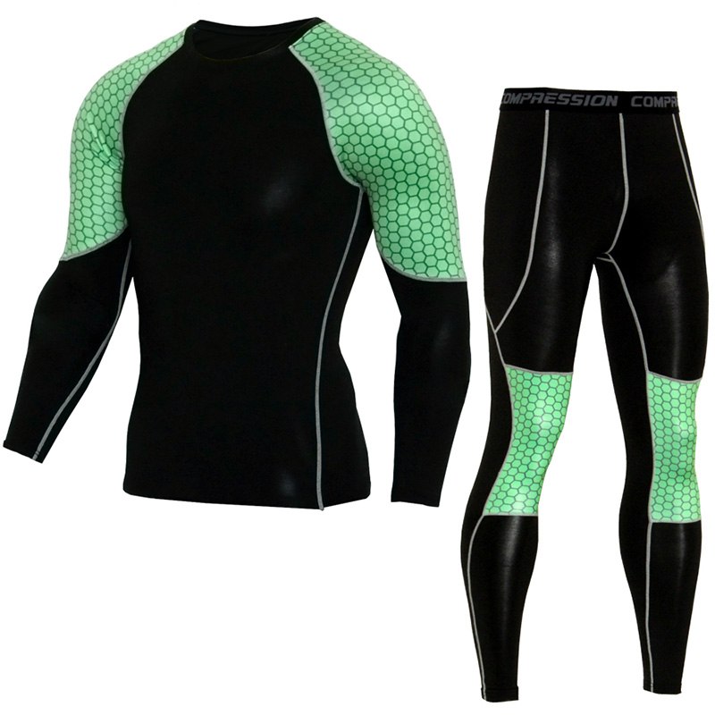 Men's Top and Bottom Athletic Wear Set