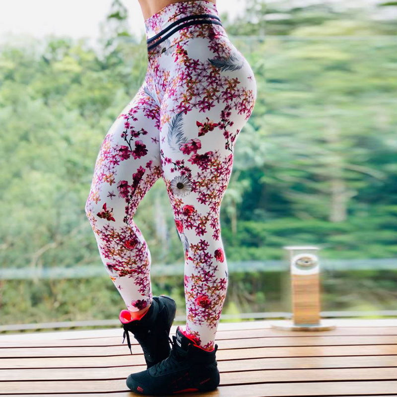 Women's Digital Print Yoga Pants