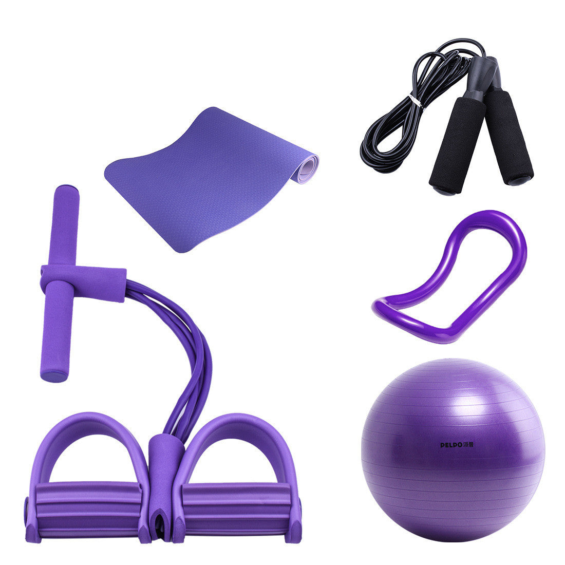 5 Piece Yoga Set