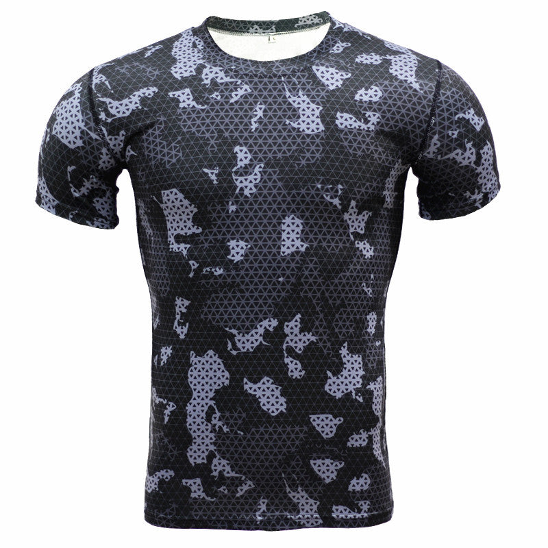 Men's Athletic Short Sleeved Shirt