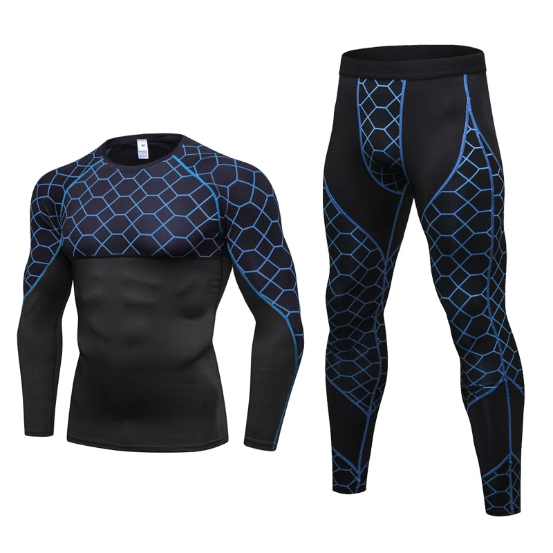 Men's Top and Bottom Athletic Wear Set