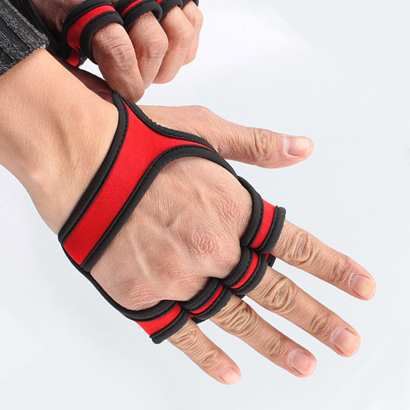 Half Finger Weightlifting Gym Gloves