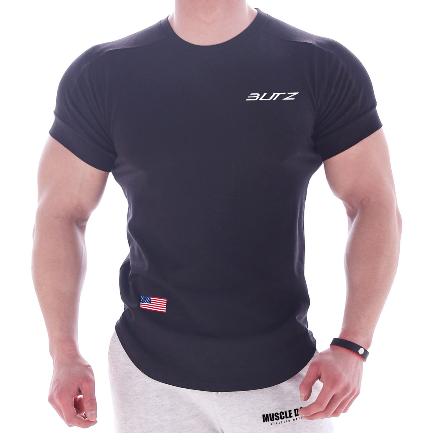 Men's Athletic Short Sleeved Shirt