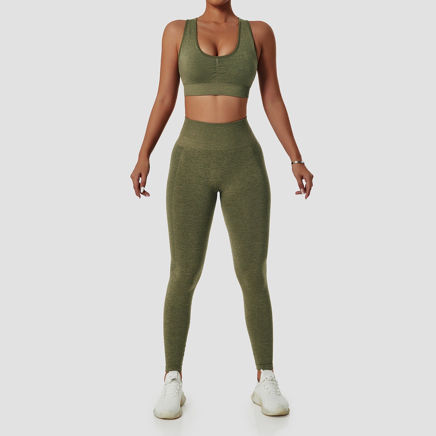 Women's Top and Bottom Yoga Clothing Set