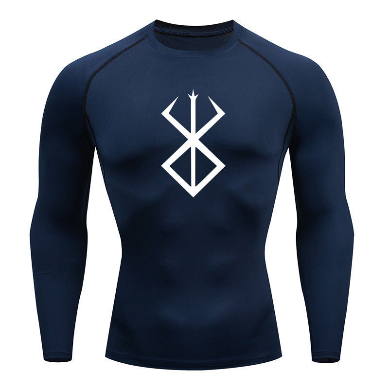 Men's Athletic Long Sleeved Shirt