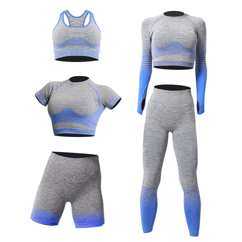 Women's Top and Bottom Yoga Clothing Set