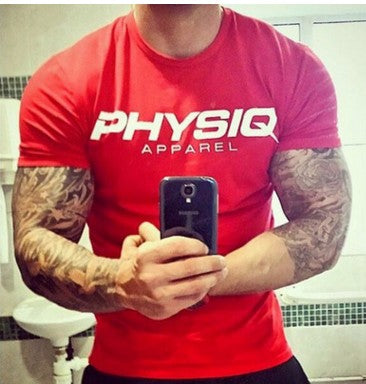 Men's Athletic Short Sleeved Shirt