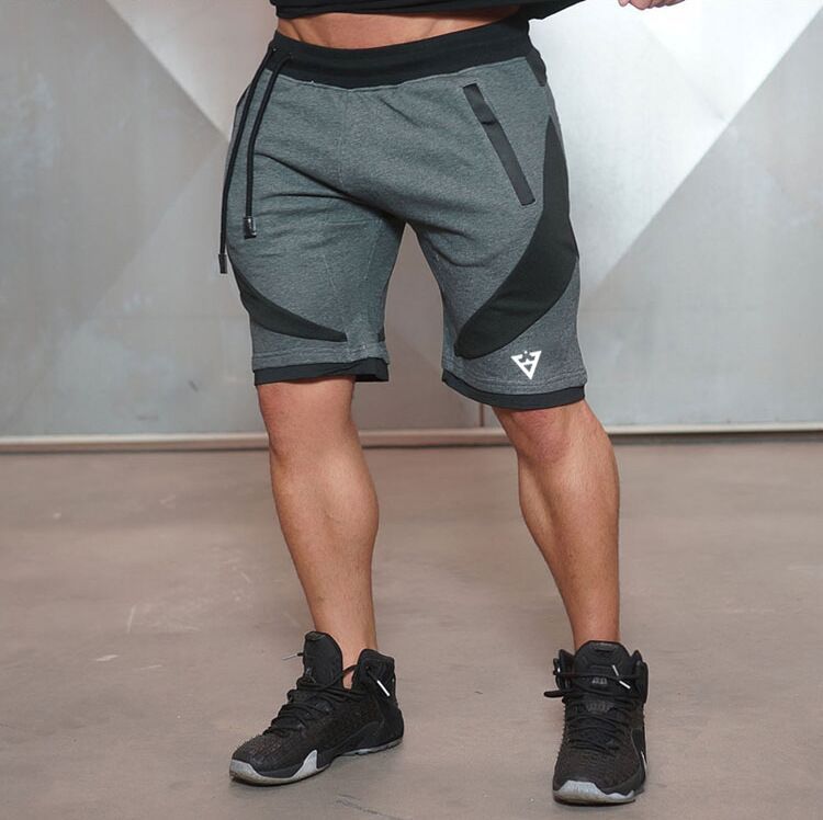 Men’s Athletic Cotton Shorts With Pockets