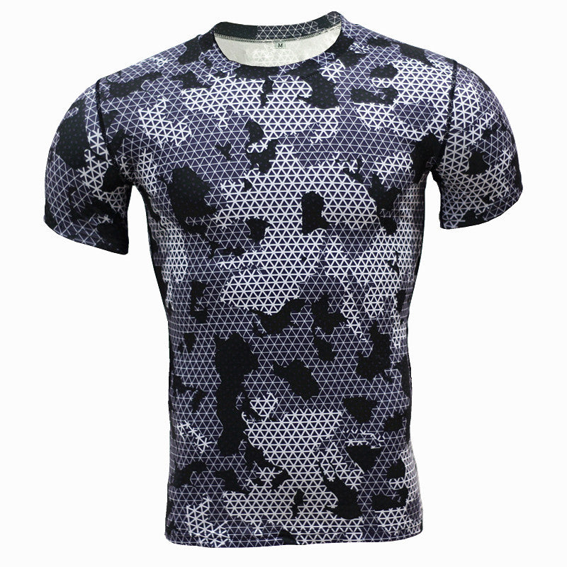 Men's Athletic Short Sleeved Shirt