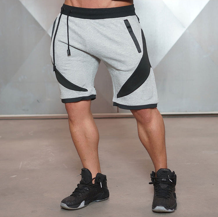 Men’s Athletic Cotton Shorts With Pockets