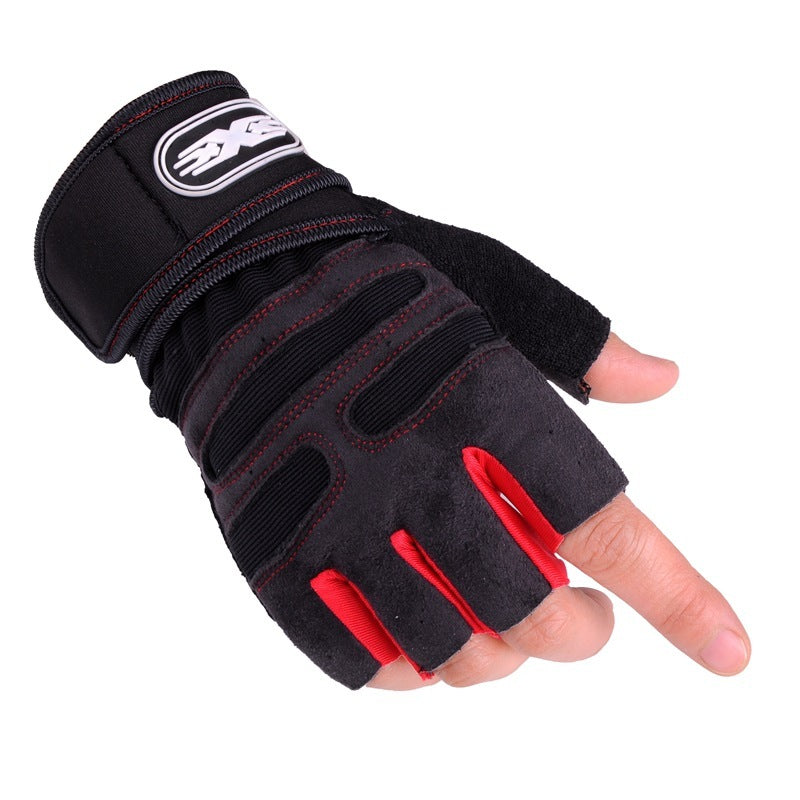 Half Finger Weightlifting Gym Gloves