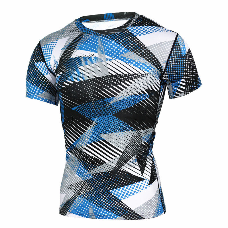 Men's Athletic Short Sleeved Shirt