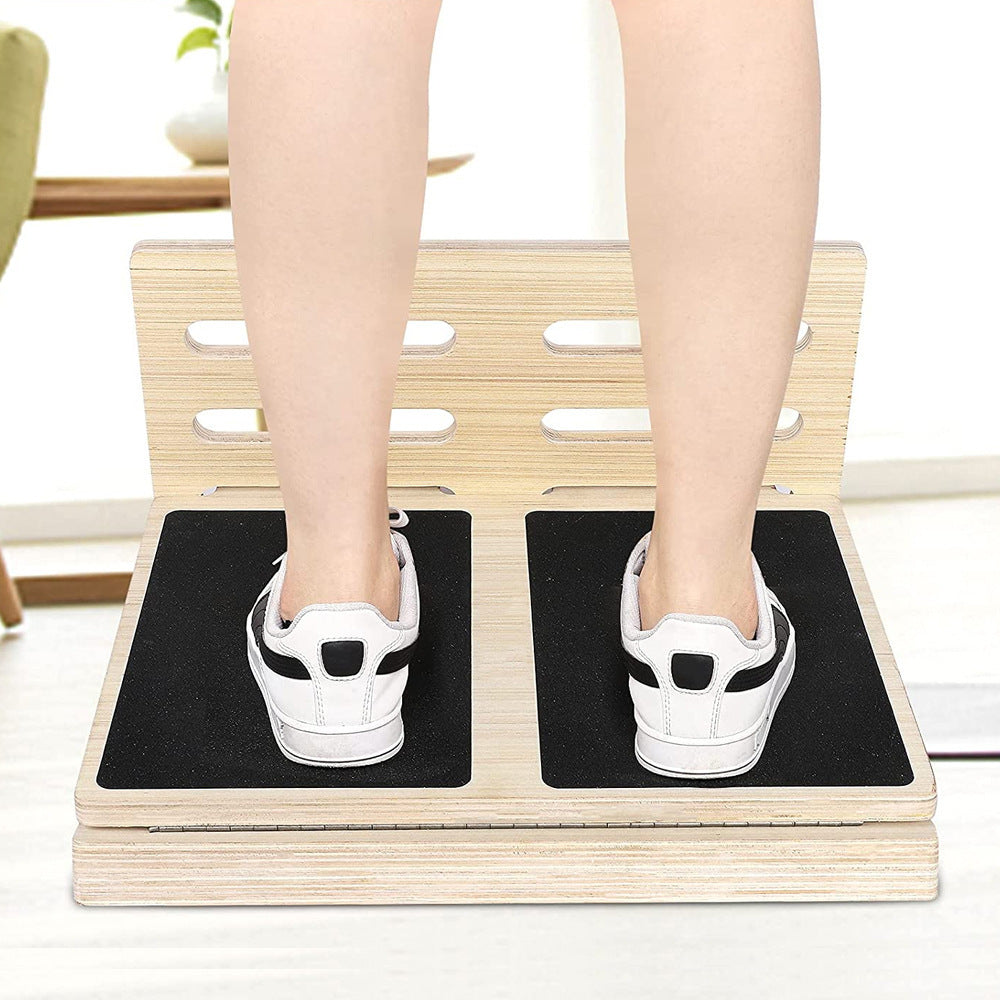 Calf Stretching Wooden Slant Board