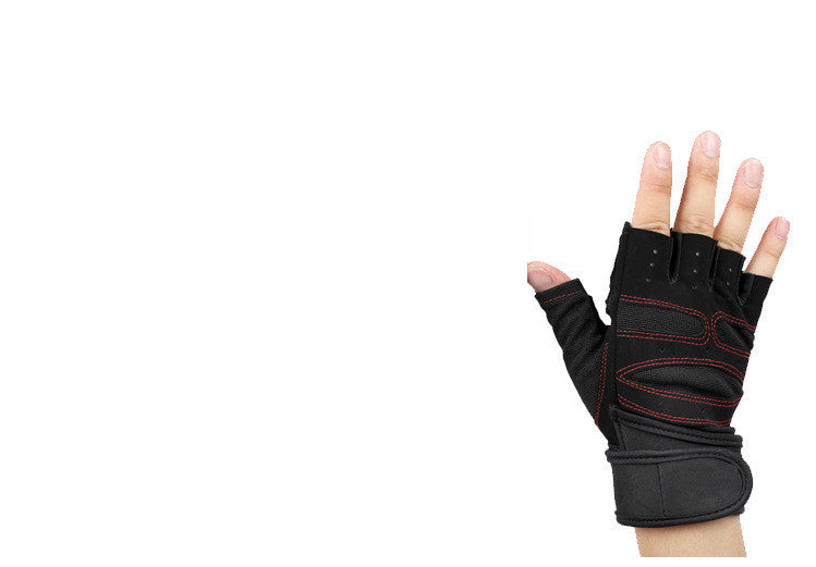 Half Finger Weightlifting Gym Gloves